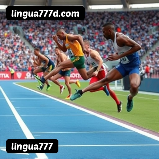 App lingua777 para iOS e Android — interface mobile, login biométrico e PIX integrado